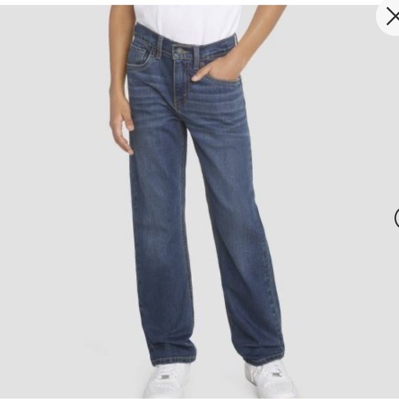 Boys 28/28 16 reg Levi jeans 514 - Picture 1 of 4